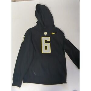 Oregon DUCKS Football NIKE Therma-Fit De'ANTHONY THOMAS  #6 HOODIE     Men's  M